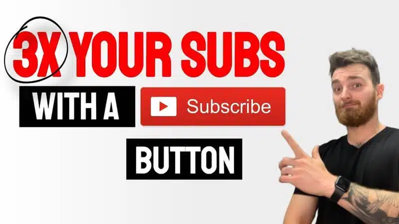 How to add subscribe button to youtube videos