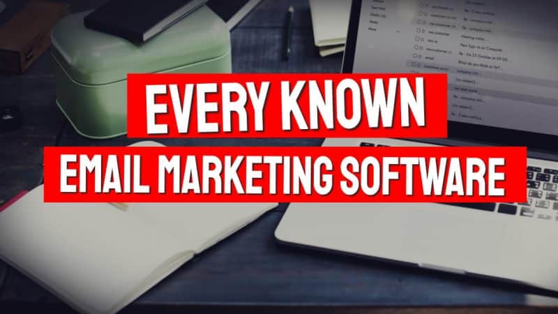 Complete List of Email Marketing Software