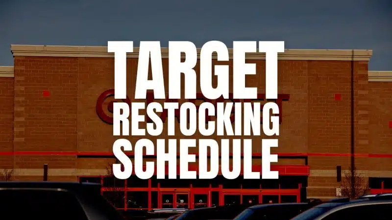 Target Restocking Schedule