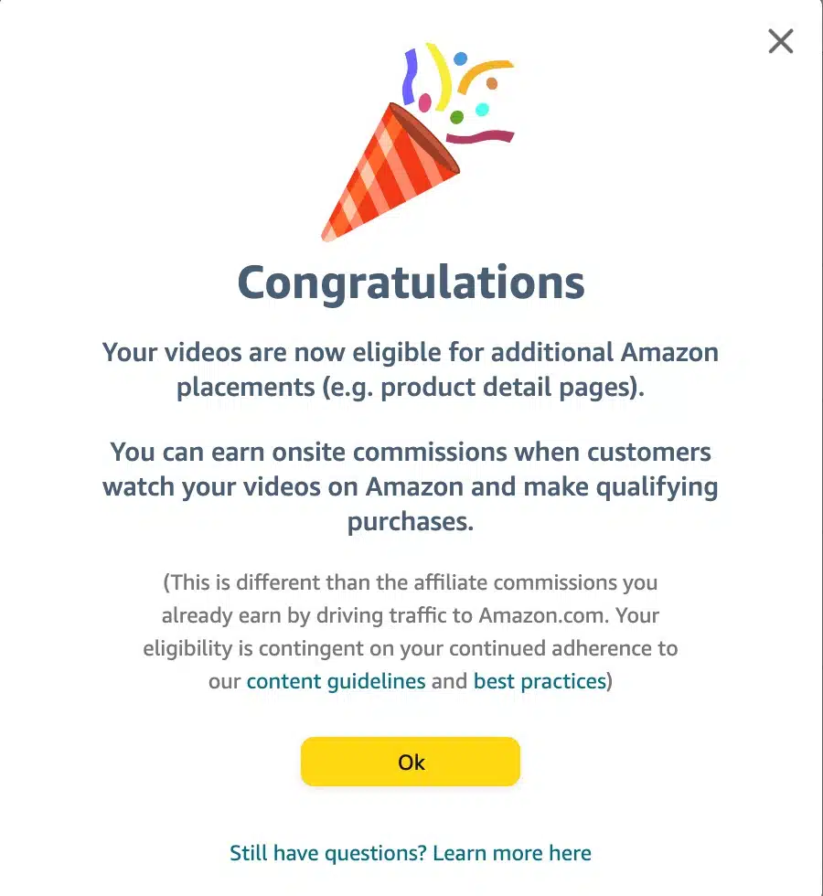 Amazon Influencer Program Approval